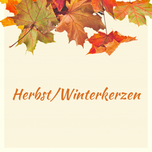 Herbst/Winterkerzen